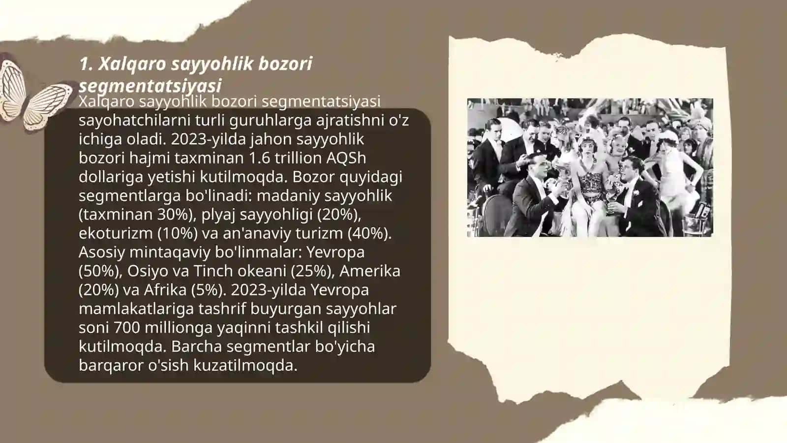 Xalqaro sayyohlik bozori xususiyatlari 3