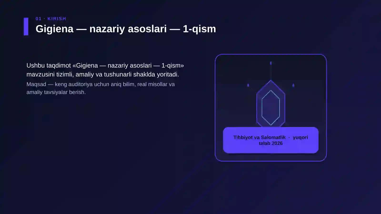 Gigiena — nazariy asoslari — 1-qism 3