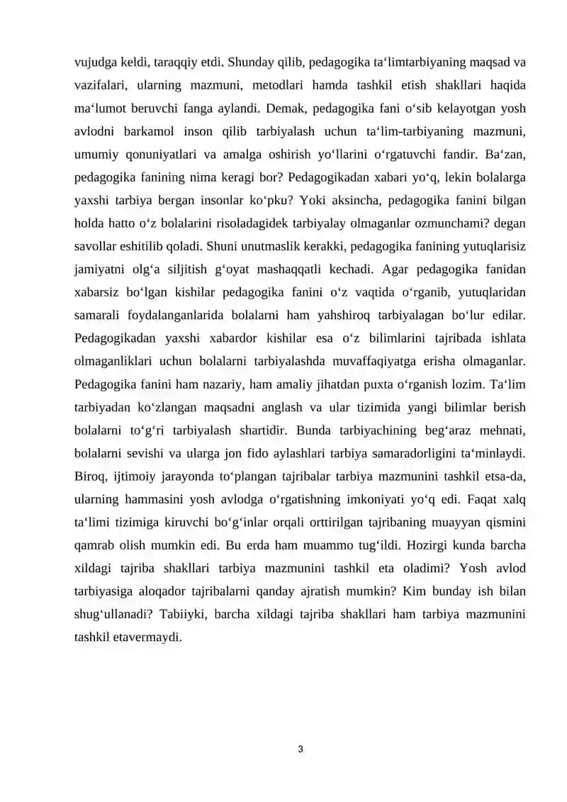 O'QUVCHILARNI TARBIYALASHDA JAMOANING ROLI 3