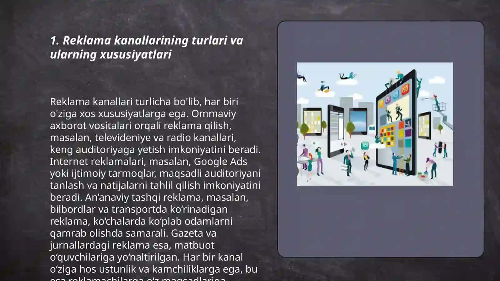 Kompaniyalarda reklama faoliyatini tashkil etish 3