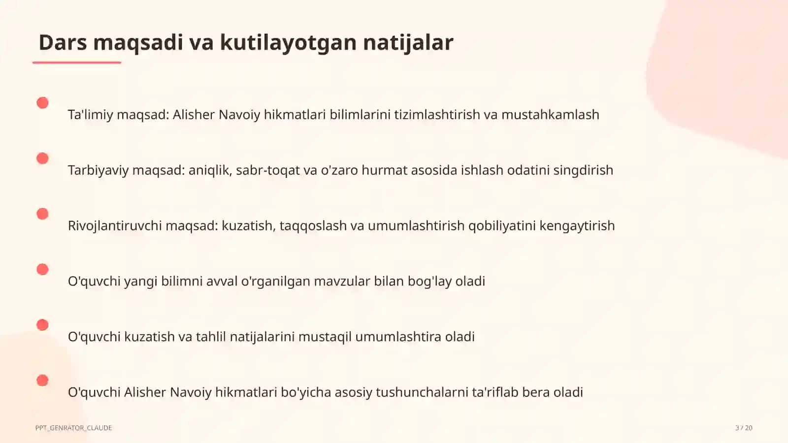 Boshlang'ich sinf: Ona tili va o'qish (1–4) — mustaqil o'rganish uchun 3