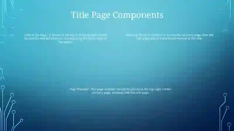 APA Style Title Page Formatting 3