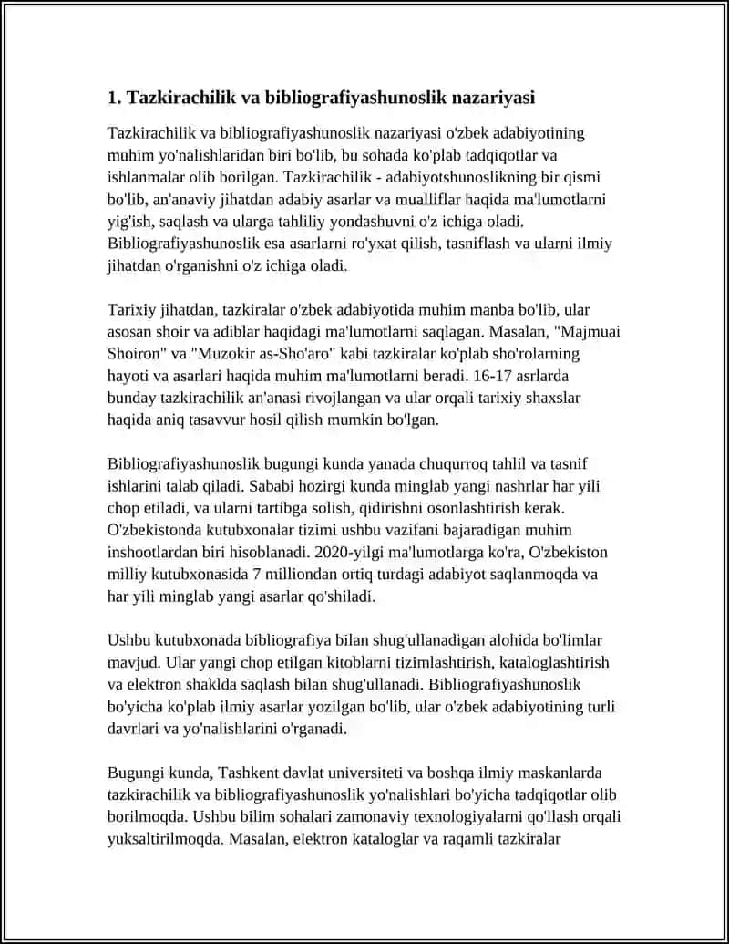 TAZKIRACHILIK 3