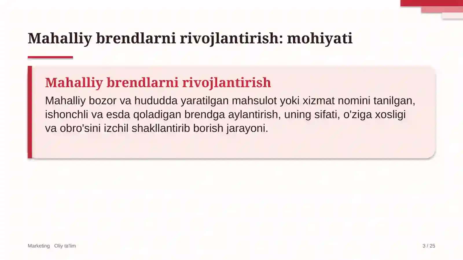 Ziyorat turizmida mahalliy brendlarni rivojlantirish 3
