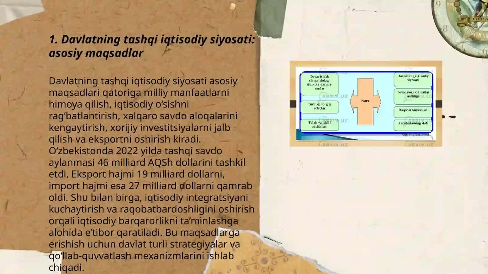 Davlatning tashqi iqtisodiy siyosati va tashqi iqtisodiy faoliyatni tartibga solish 3