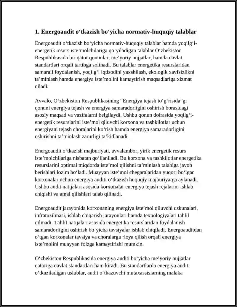 Energoaudit talablari 3