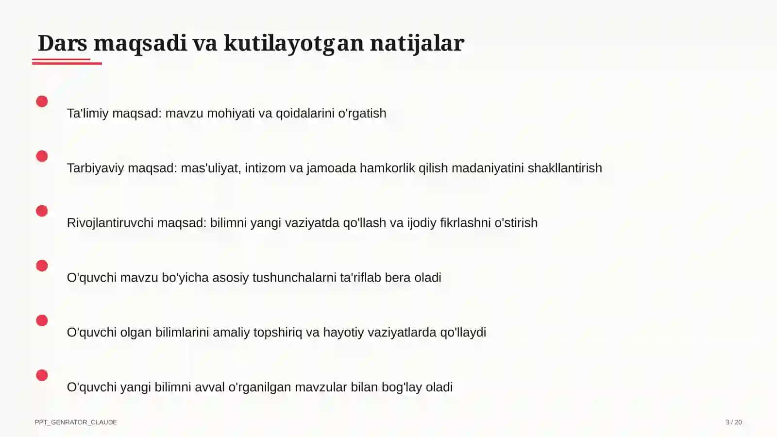 Informatika va axborot texnologiyalari (5–11) — takrorlash darsi 3
