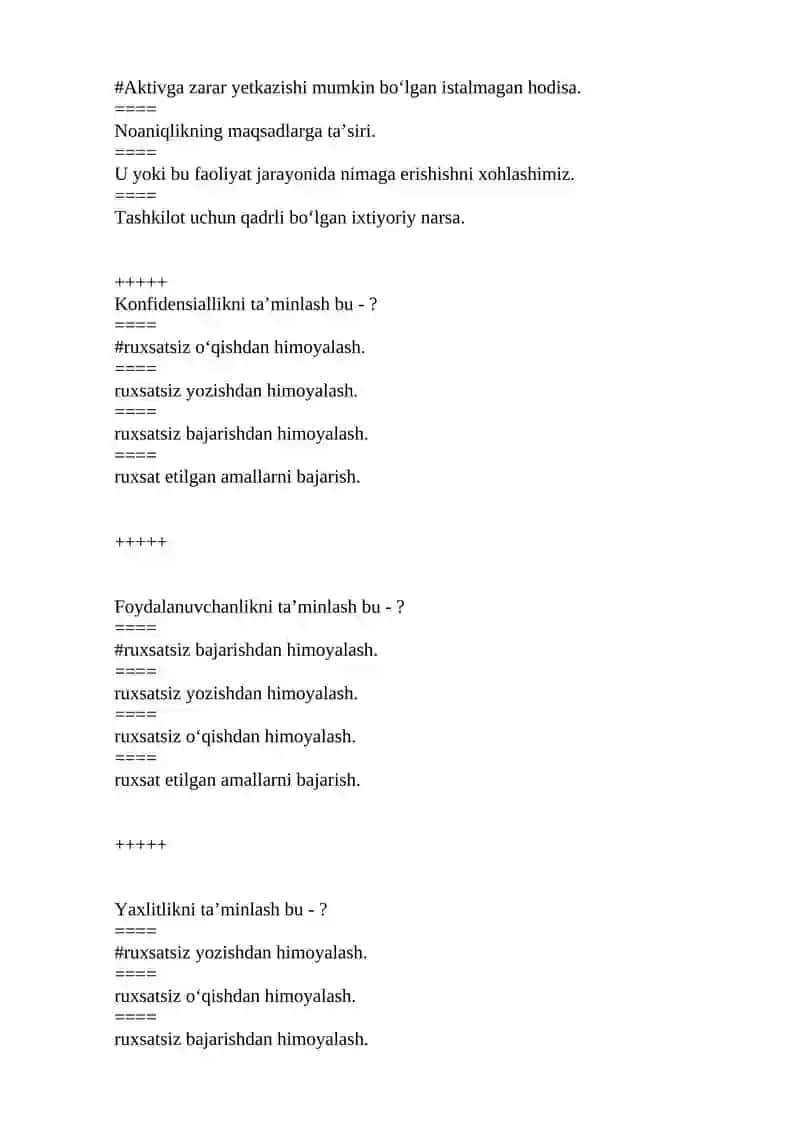 Kriptografik shifrlash algoritmlari 3