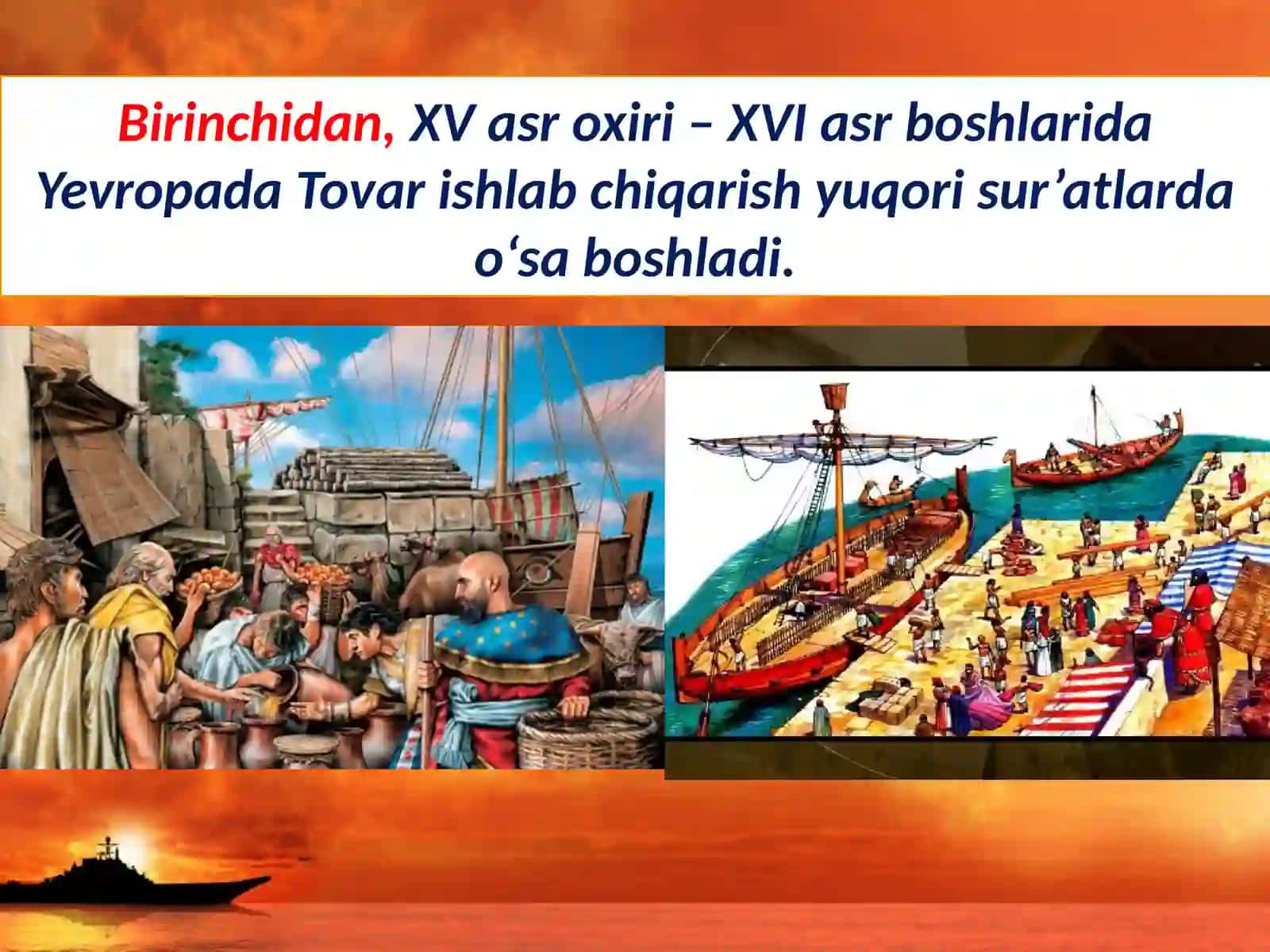 Yangi  dengiz  savdo  yo‘llarining ochilishi 3