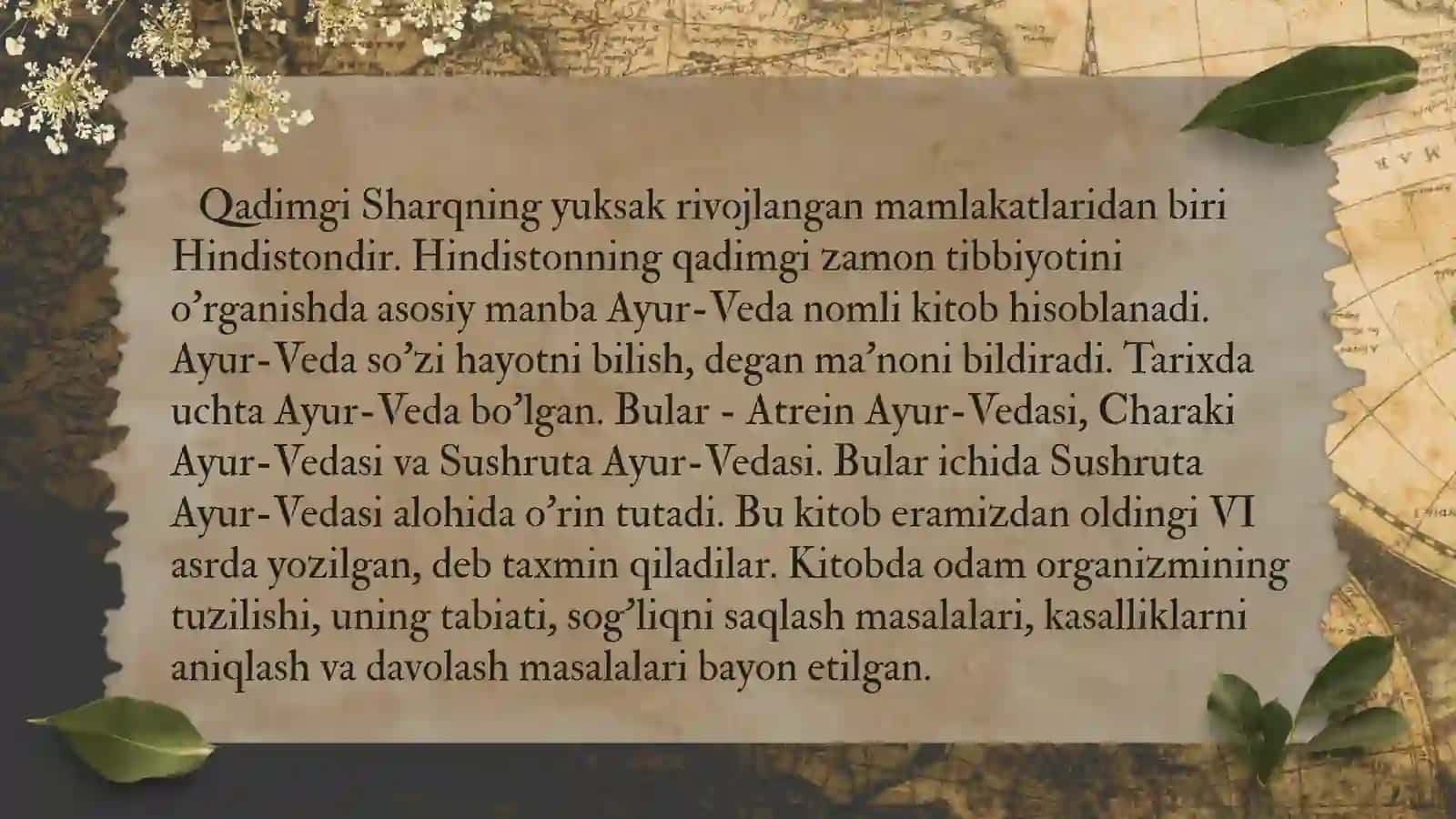 Qadimgi Hindiston va Eron tibbiyoti 3