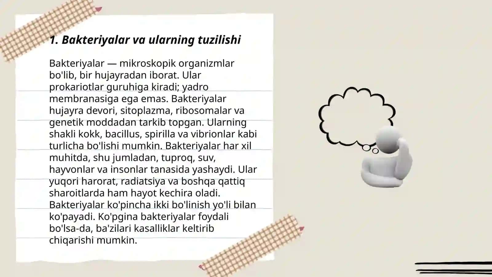 Bakteriyalar, viruslar va zamburuglar va ularning tarqalishi by Ravshanbekova Mahzuna 3