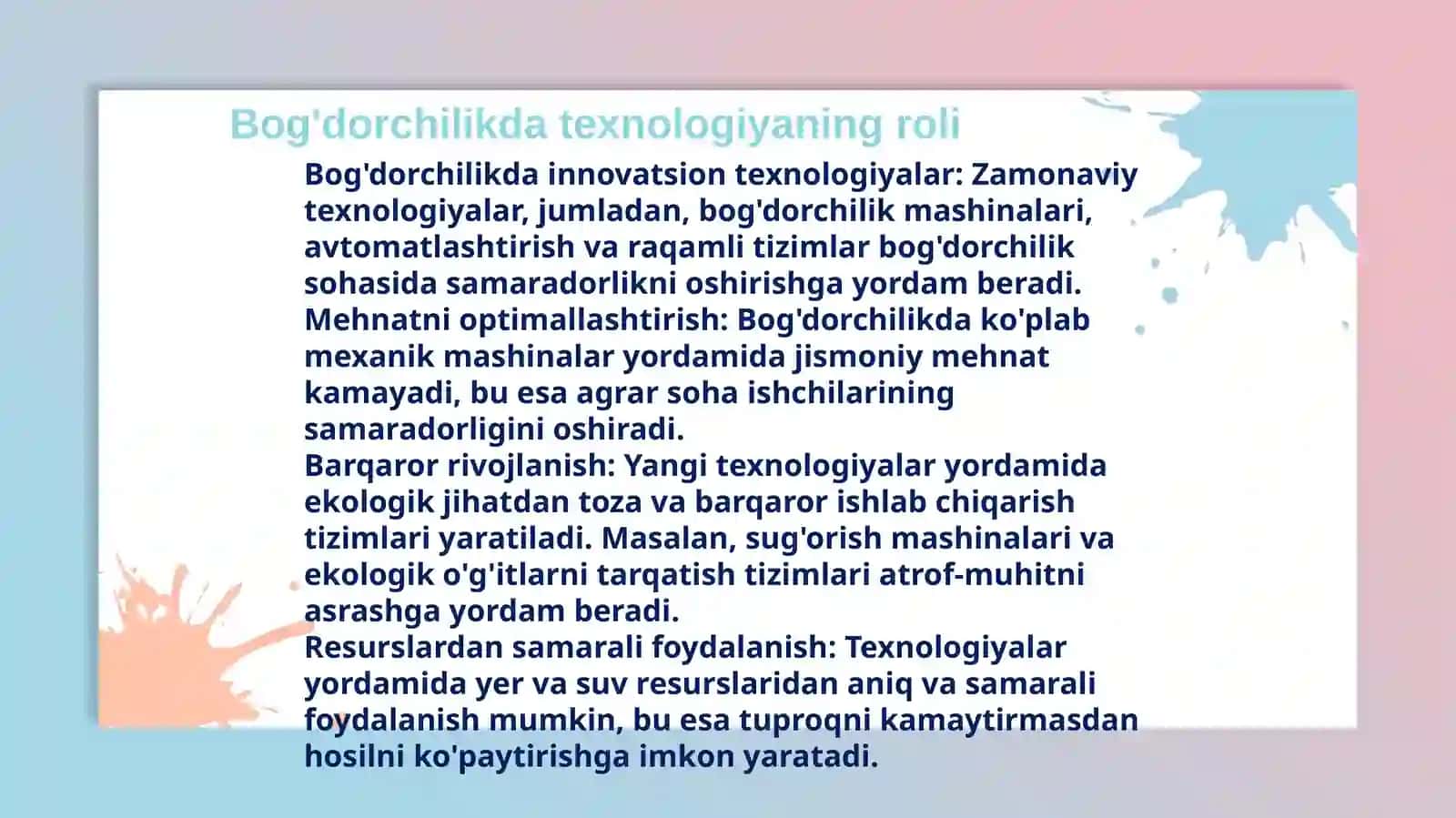 Bog'dorchilik mashinalari 3