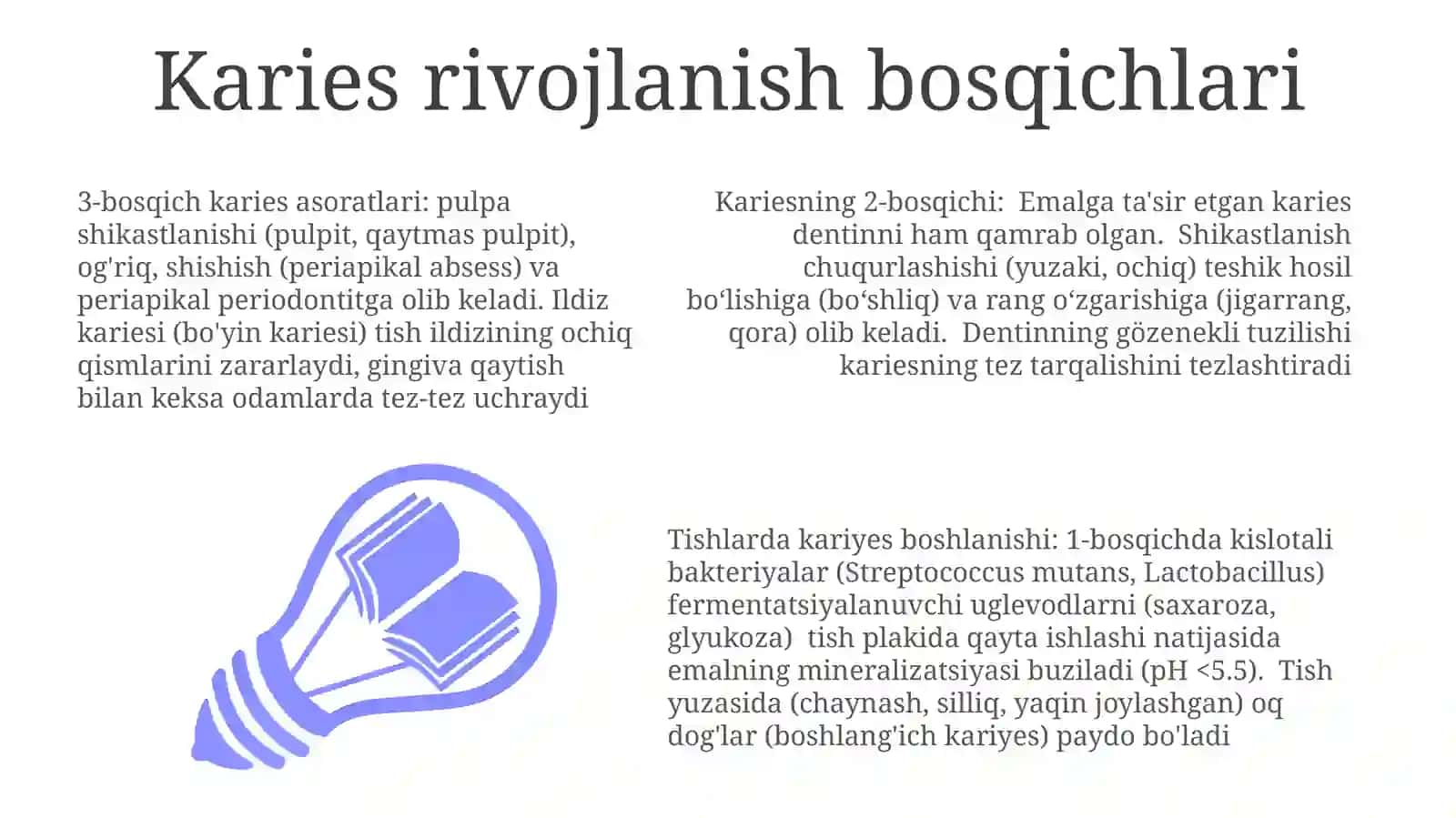 Tishlardagi karies turlari 3