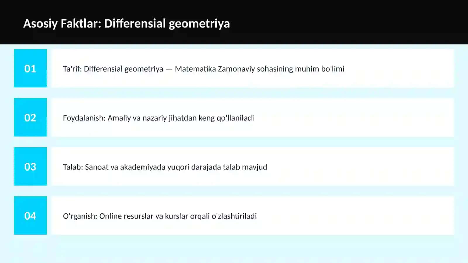 Differensial geometriya 3