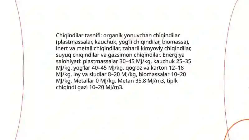 Sanoat chiqindilarni qayta ishlash va undan energiya olish imkoniyatlari 3