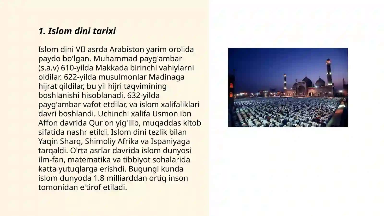 Islom dini tarixi 3