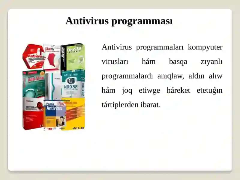 Antivirusprogramması 3