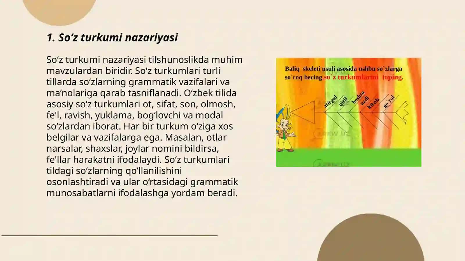 Son so‘z turkumi yuzasidan darslikdagi berilgan malumotlarni tahlil qilish 3