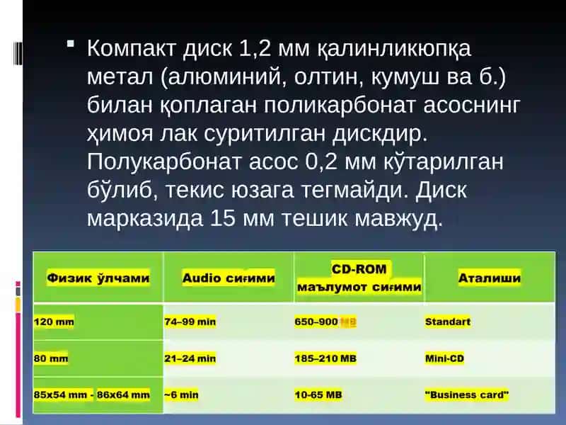 Компакт дисклар 3