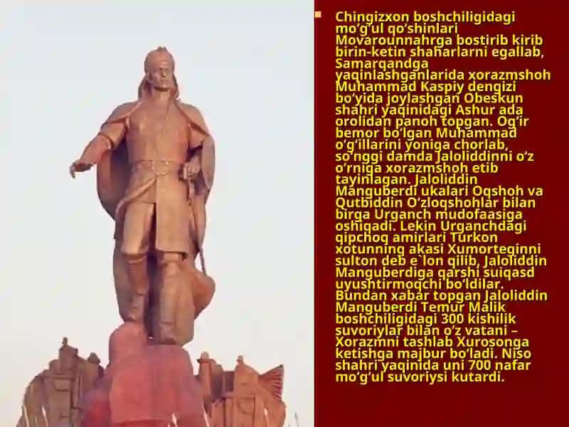 Vatan ozodligi va Jaloliddin Manguberdi 3