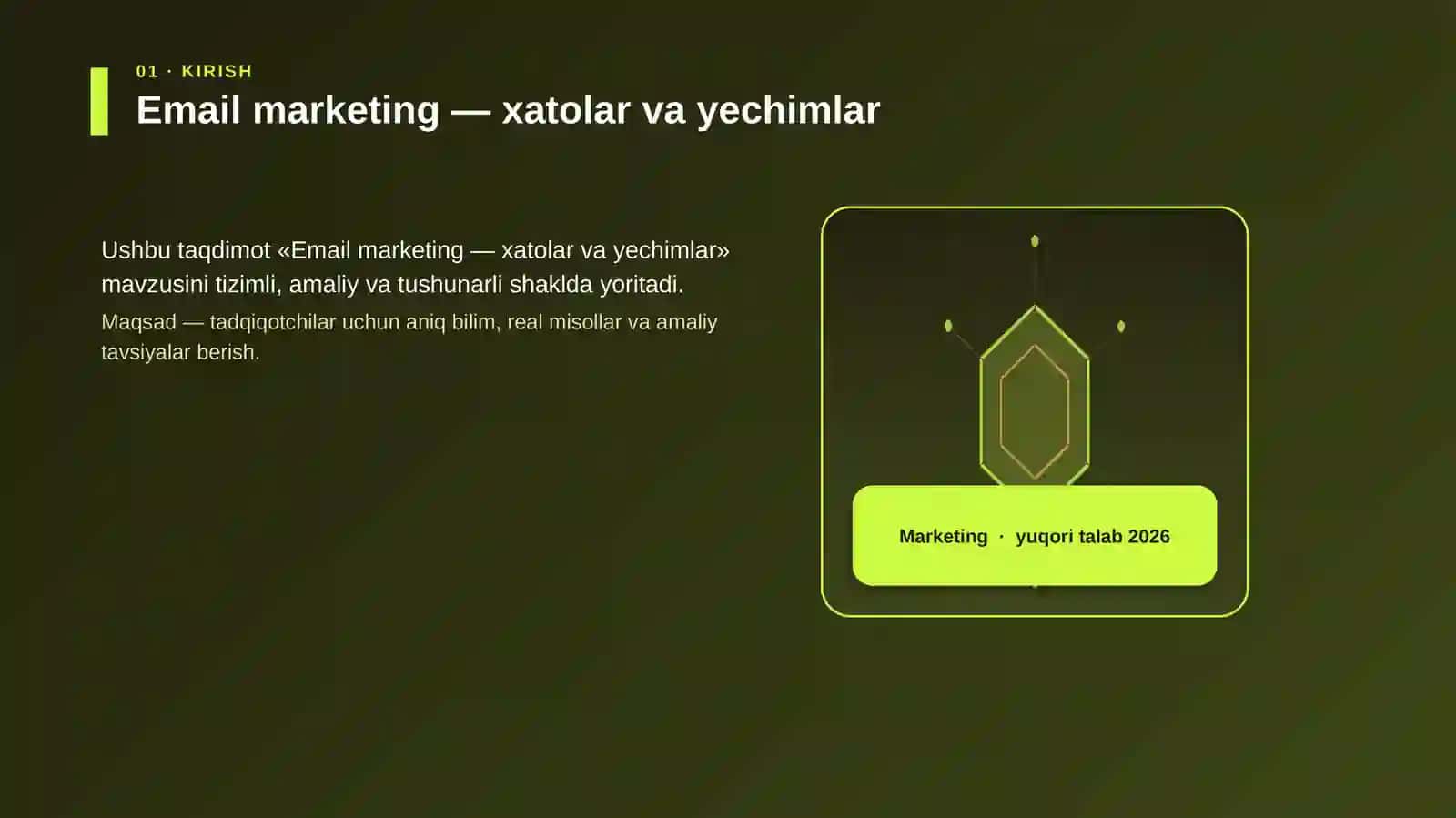 Email marketing — xatolar va yechimlar 3