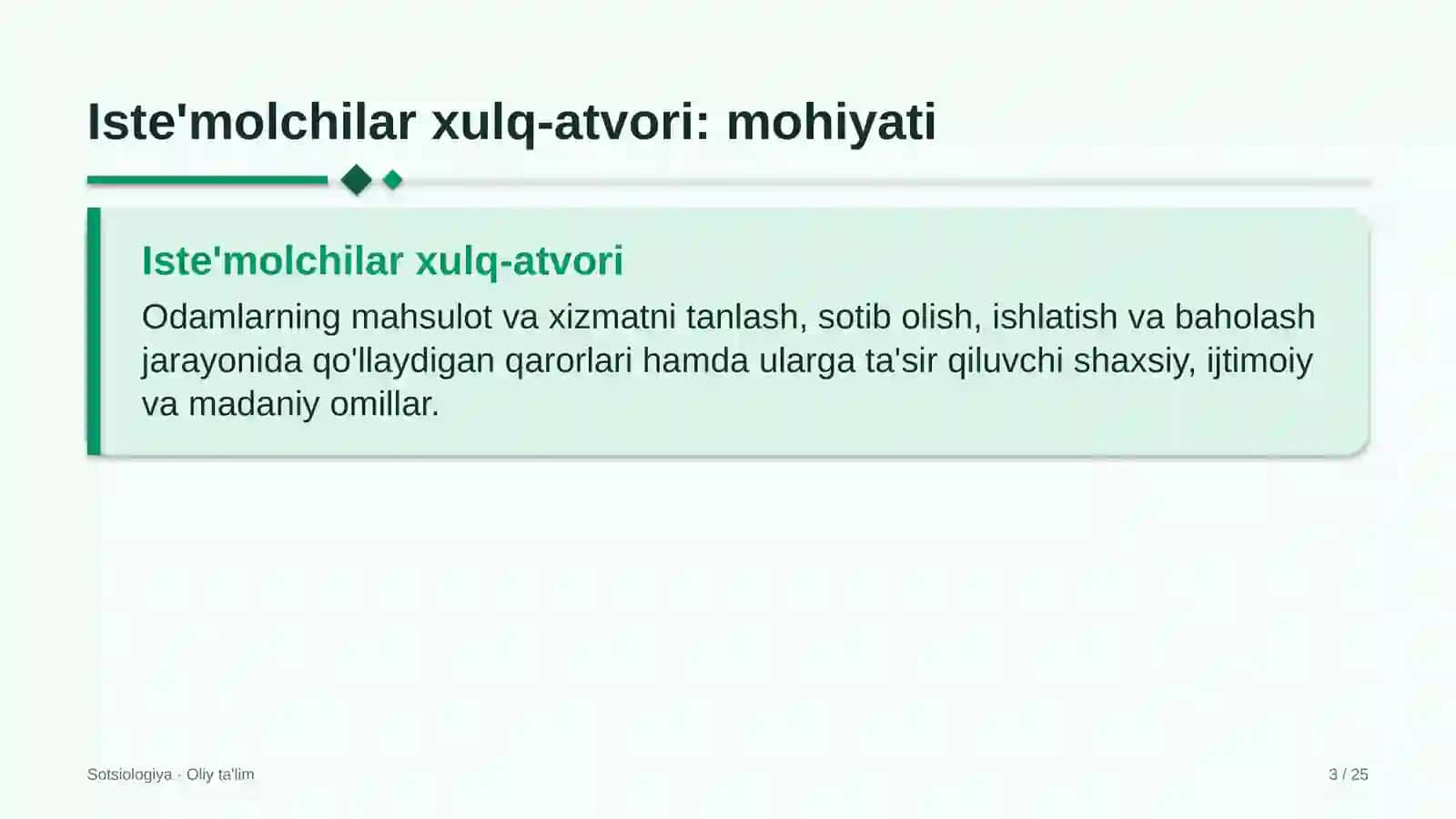 oilaviy poliklinikalarda iste'molchilar xulq atvori 7885 3