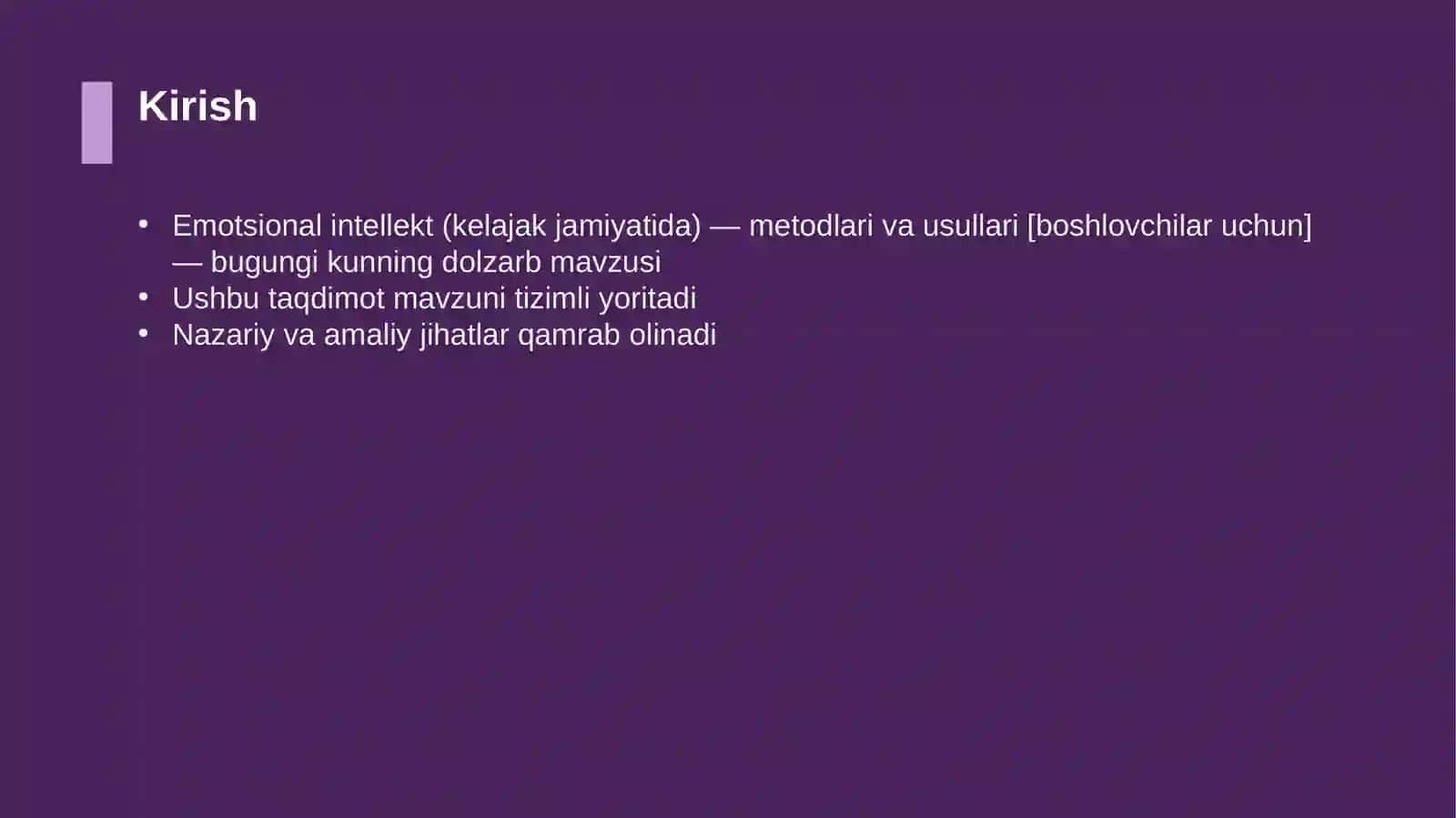 Emotsional intellekt (kelajak jamiyatida) — metodlari va usullari [boshlovchilar uchun] 3