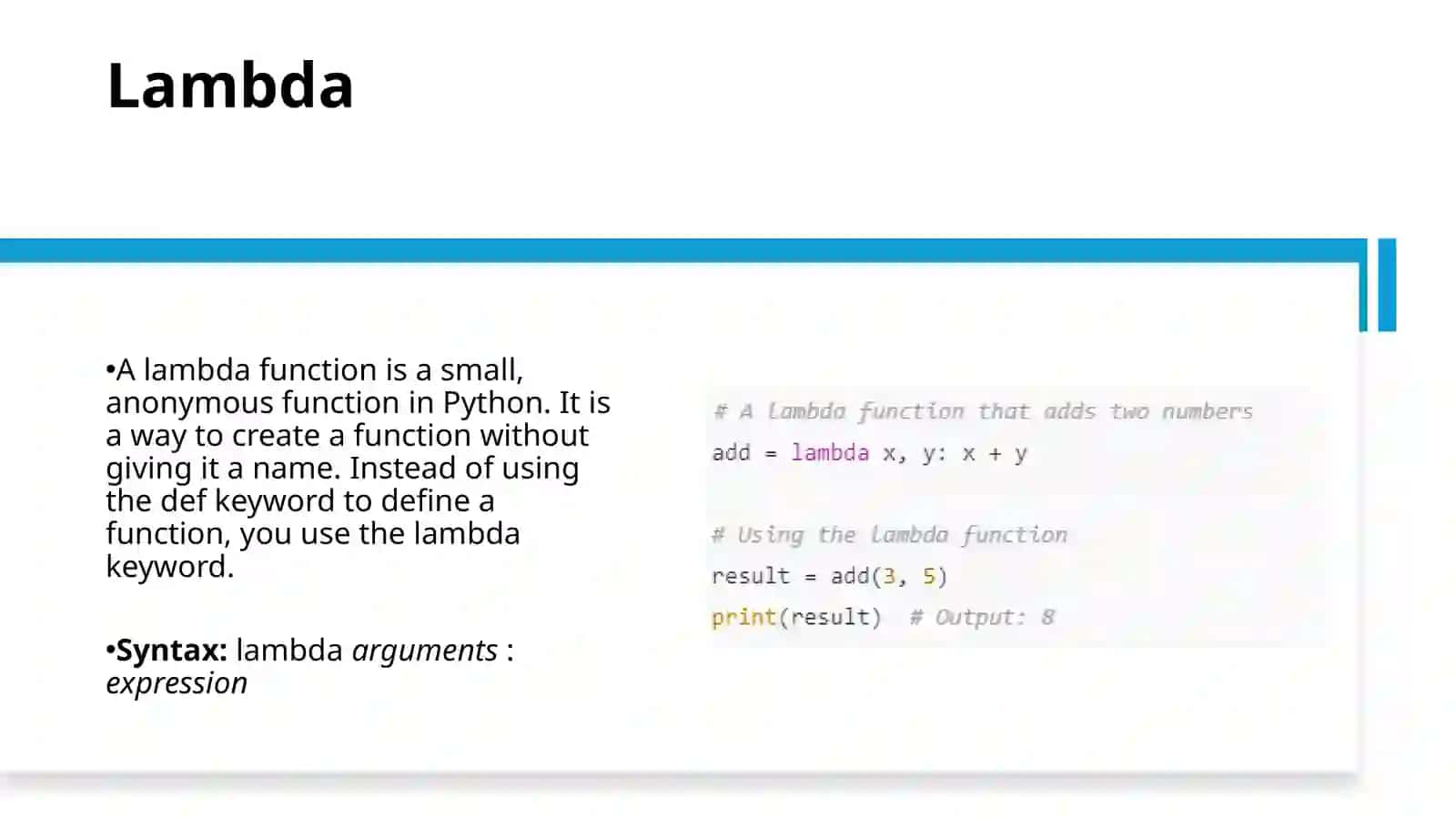 Lambda 3