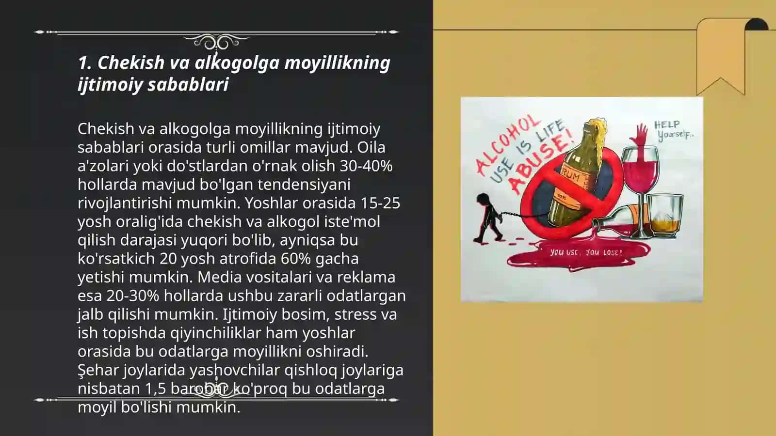 Chet elda giyohvant va alkagolga moyil bo’lgan shaxslar bilan ijtimoiy ish 3