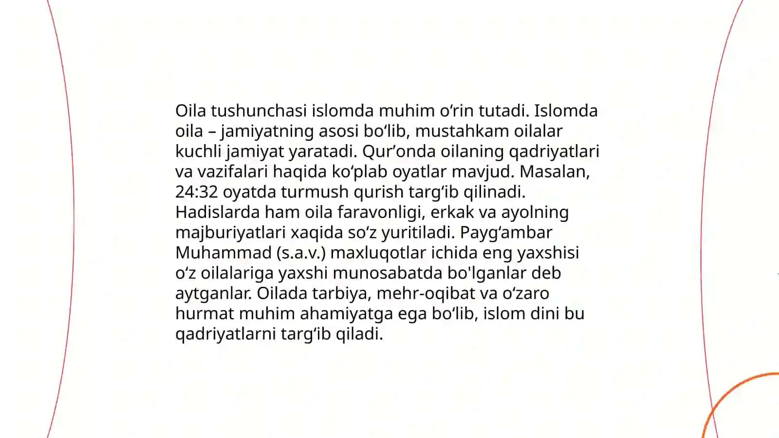Shayx Muxammad Sodiq Muhammad Yusuf "Baxtiyor oila" asarida islom qadriyatlarining talqini 3