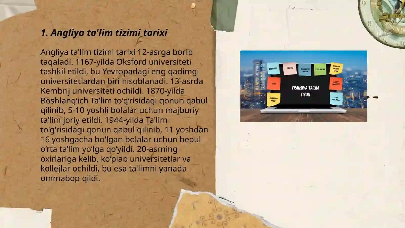 Angliya ta'lim tizimi 3