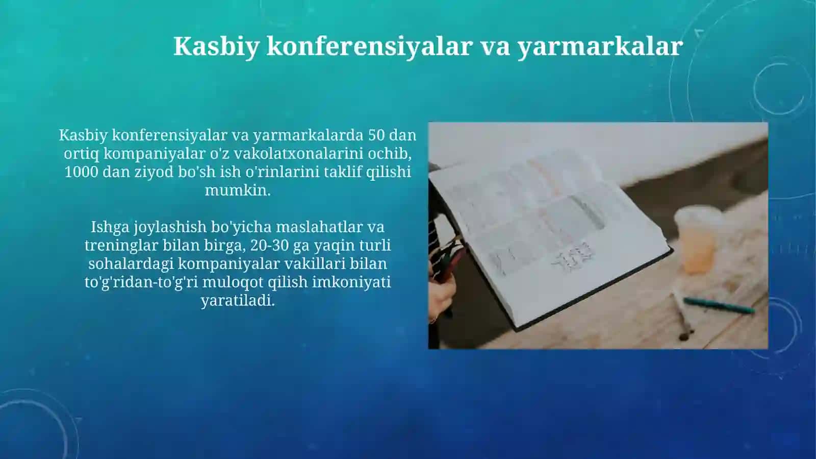 Ish o‘rinlari bo‘yicha ma’lumot manbalari 3