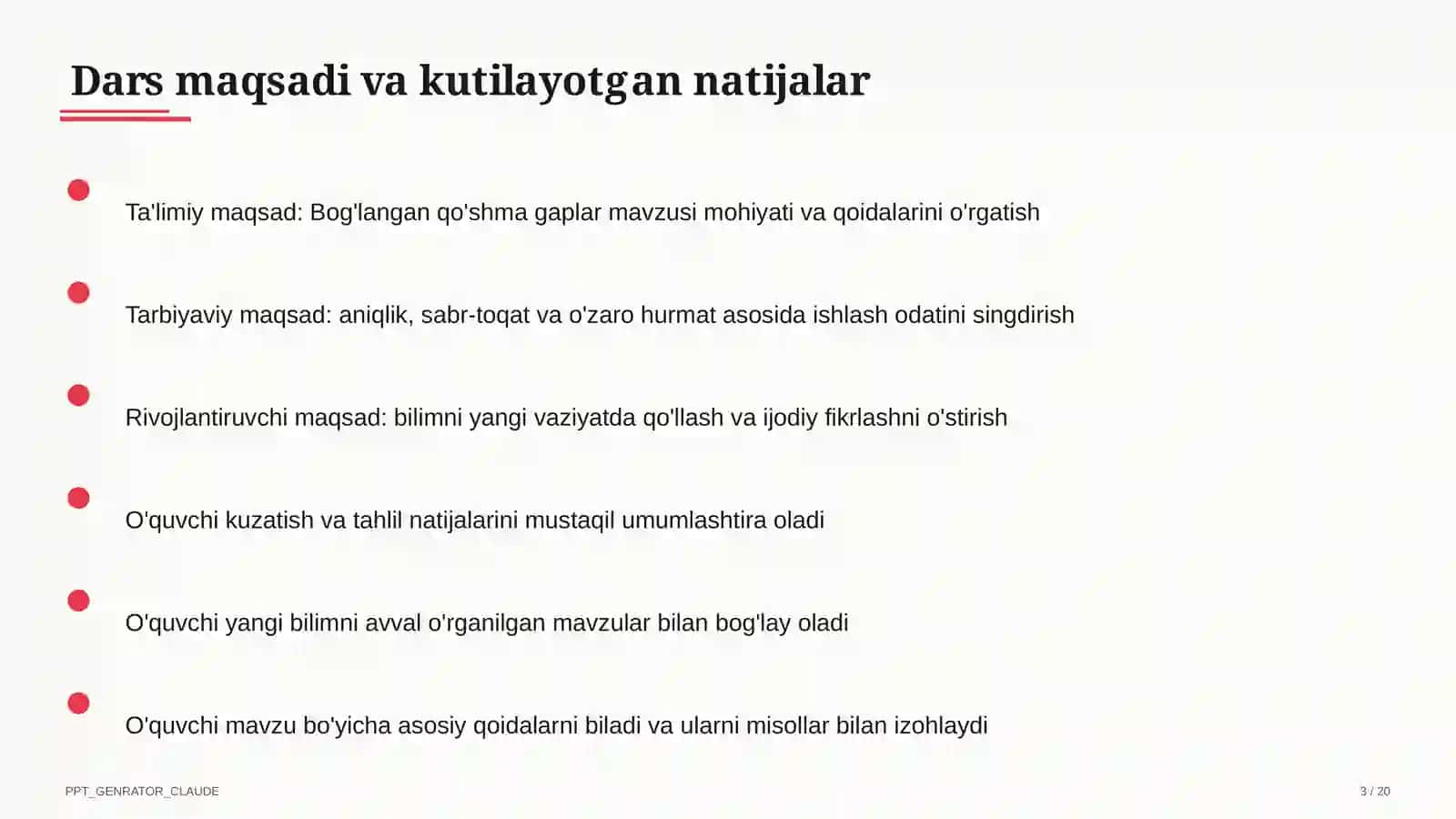 Bog'langan qo'shma gaplar (9-sinf) 3
