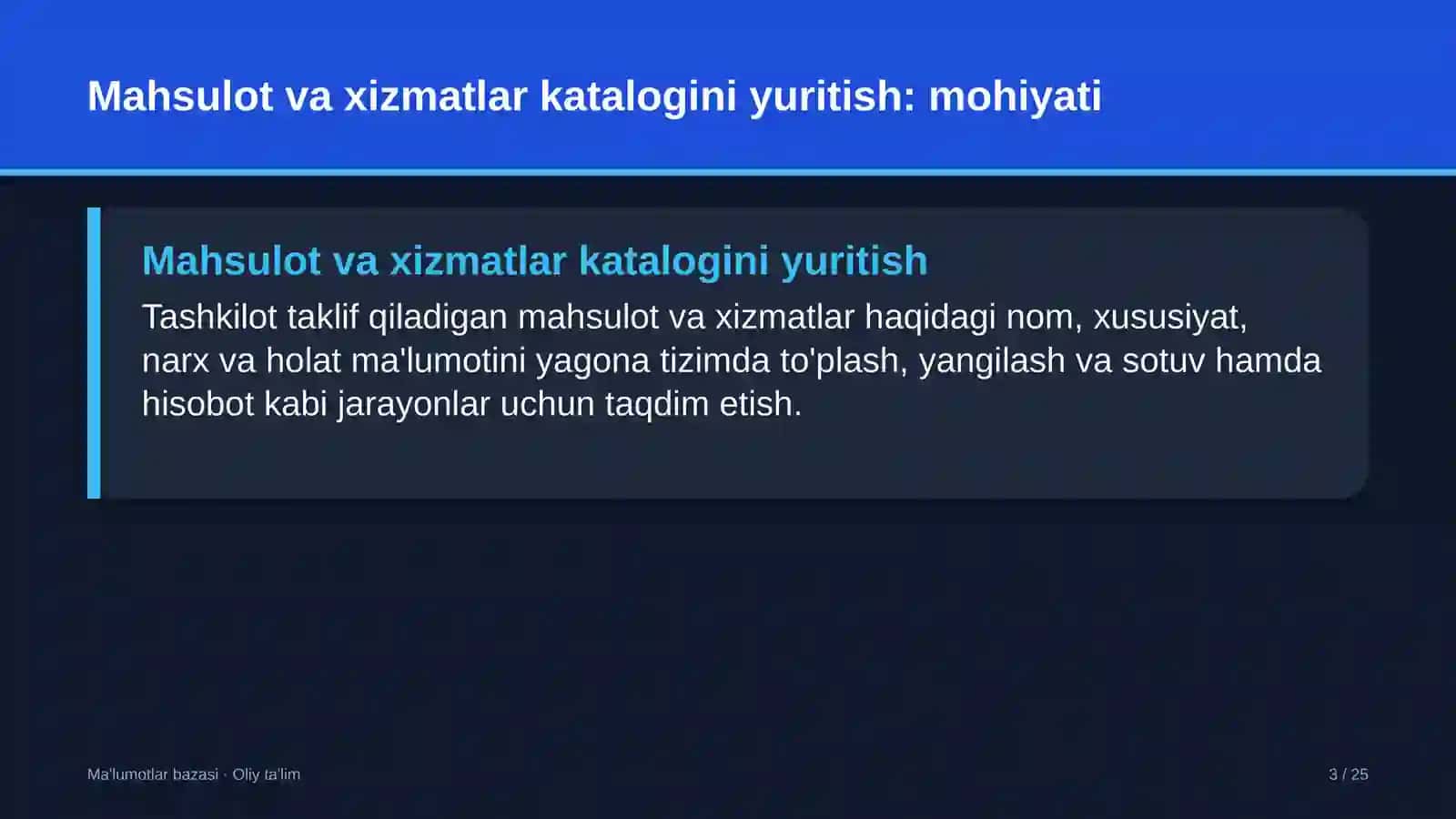 xususiy banklarda mahsulot va xizmatlar katalogini yuritish 1524 3