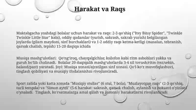 Maktabgacha yoshdagi bolalarning musiqaviy faoliyat mazmuni 3