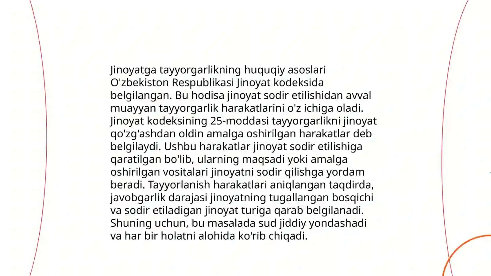 Jinoyatga tayyorgarlik koʻrish 3