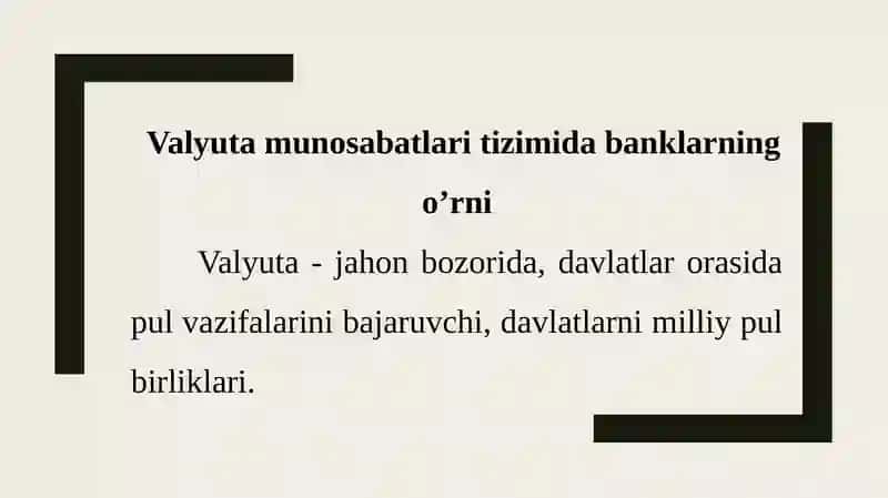 Oʻzbekiston Respublikasi Oliy Ta’lim, Fan va Innovatsiyalar Vazirligimoliya Instituti Sirtqi Fakulteti 3