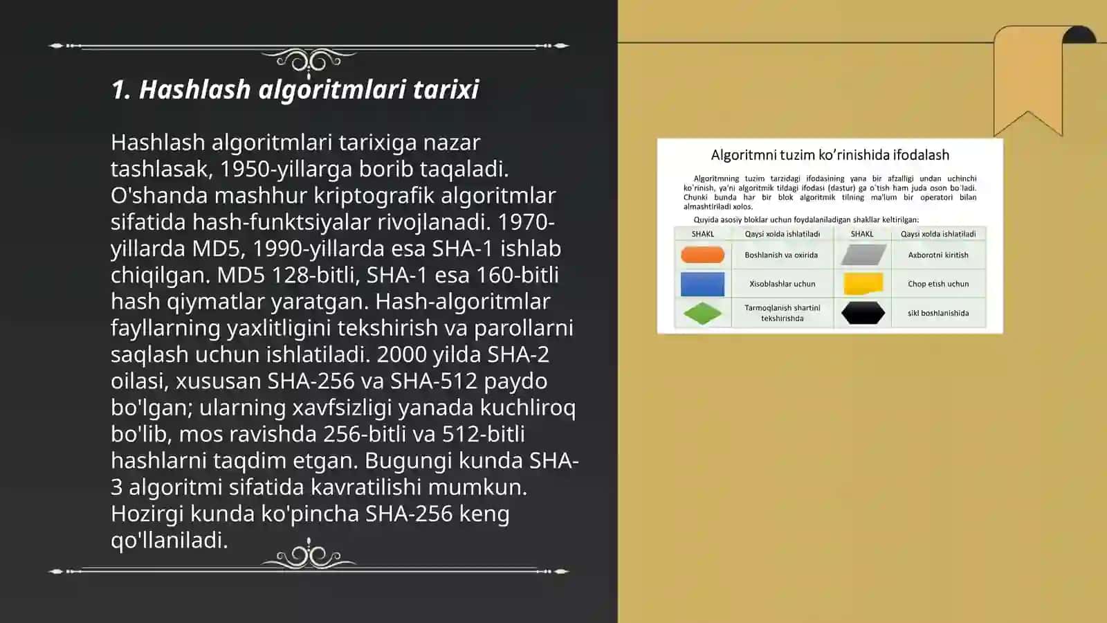 Maʼlumotlari hashlash algoritmlari 3