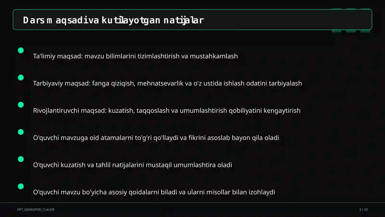 Iqtisodiyot nima: ehtiyoj va resurslar (9-sinf) 3