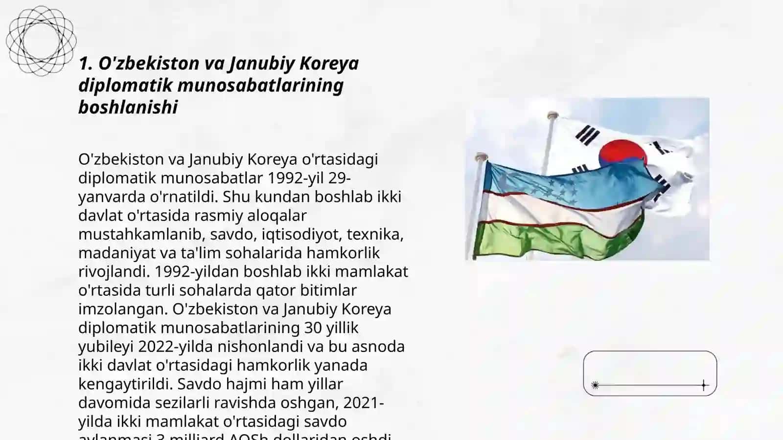 O'zbekiston va Janubiy Koreya munosabatlari 3