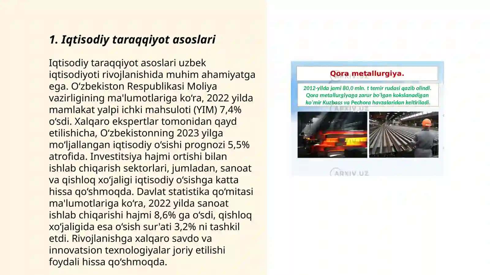 Iqtisodiy taraqqiyot asoslari 3