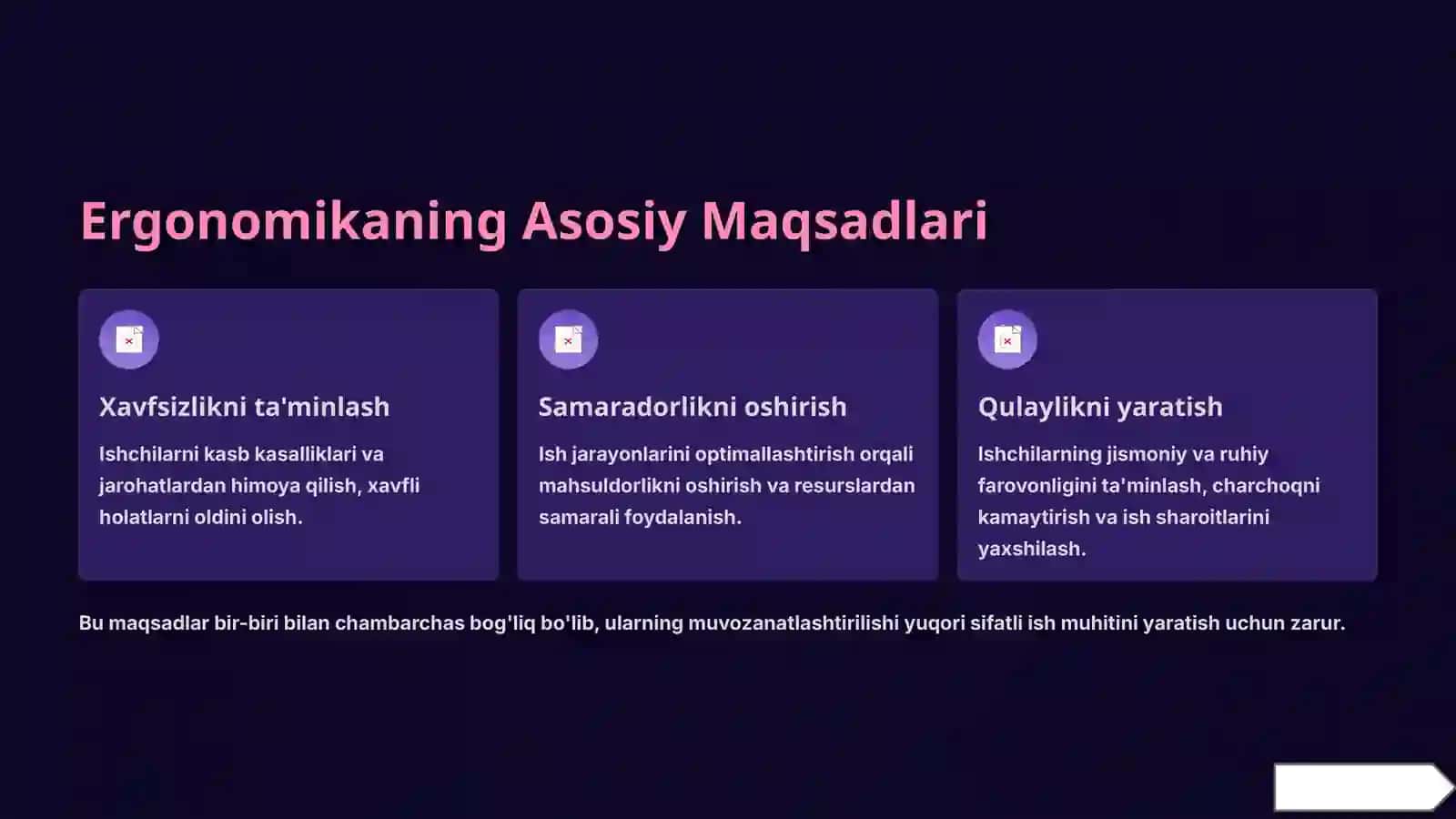 Ergonomika: Inson va Ish Muhitining Uyg'unligi 3