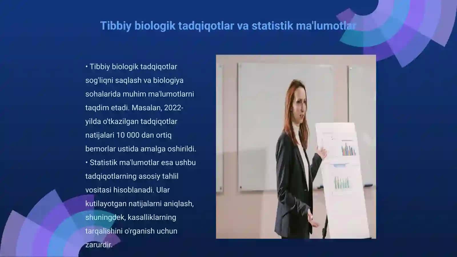 Tibbiy biologik tadqiqning statistik ma'lumotlar natijalarini qayta ishlash imkoniyati 3