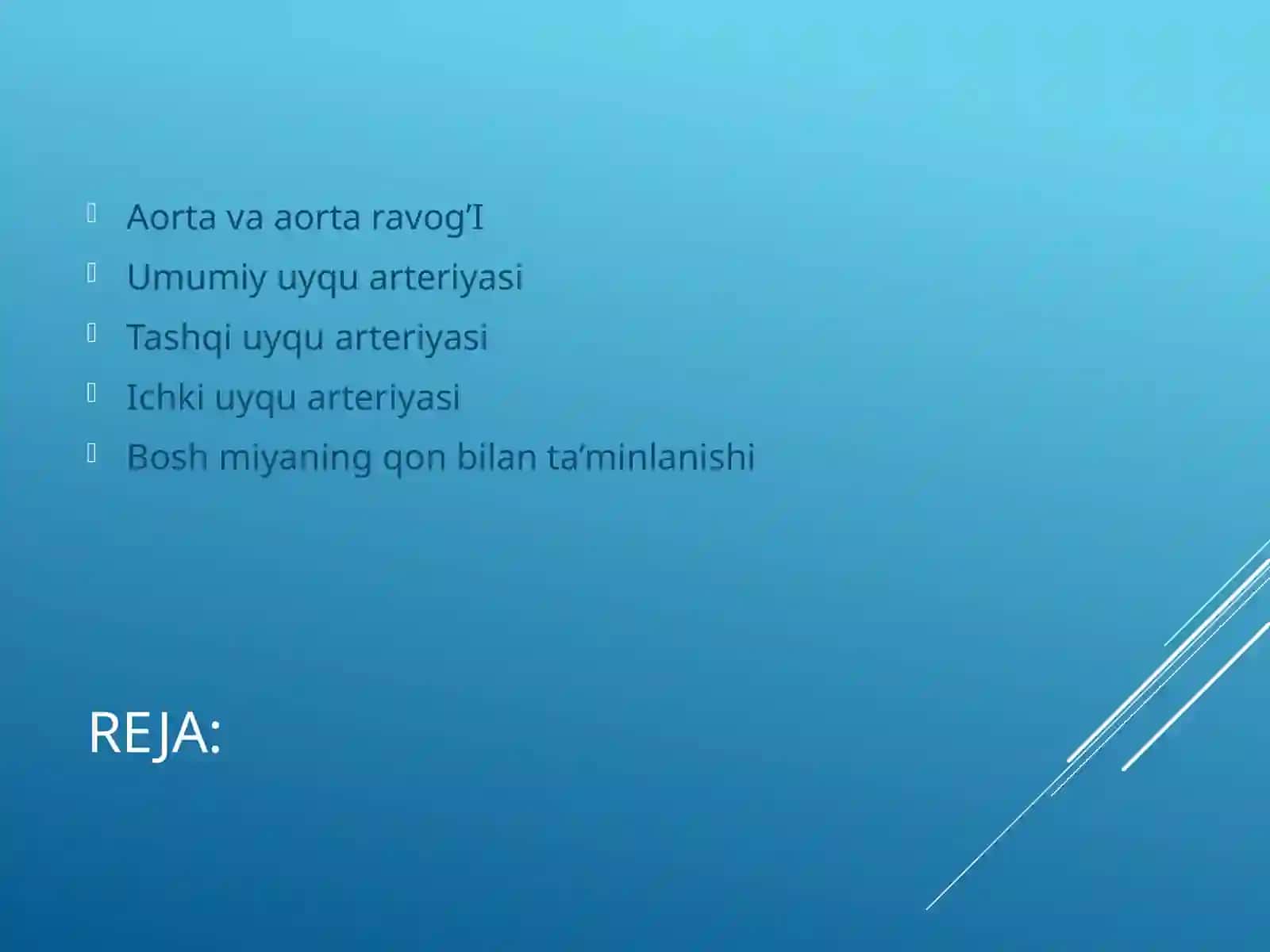 Aorta va aorta ravog’I 3