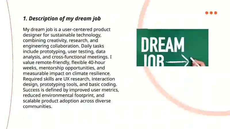 My Dream Job 3