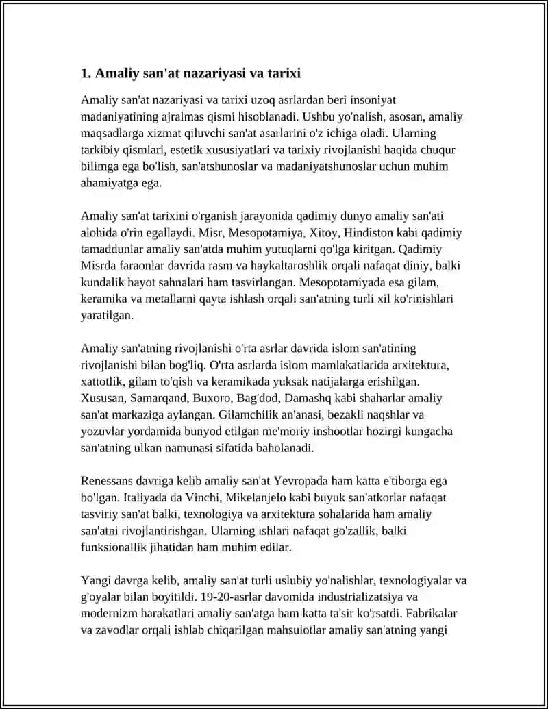 AMALIY SANAT 3