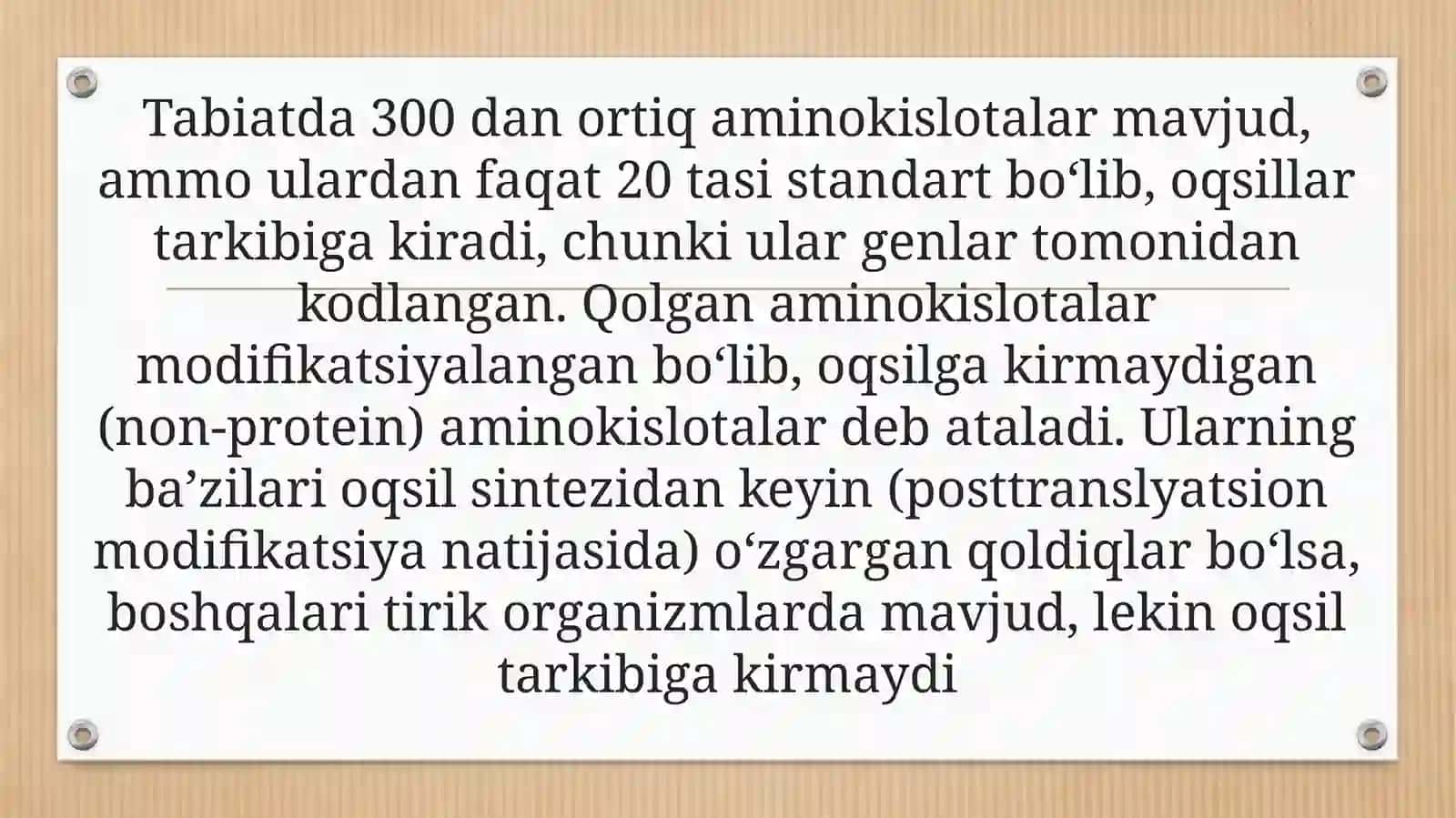 Aminokislotalar va glitsin 3