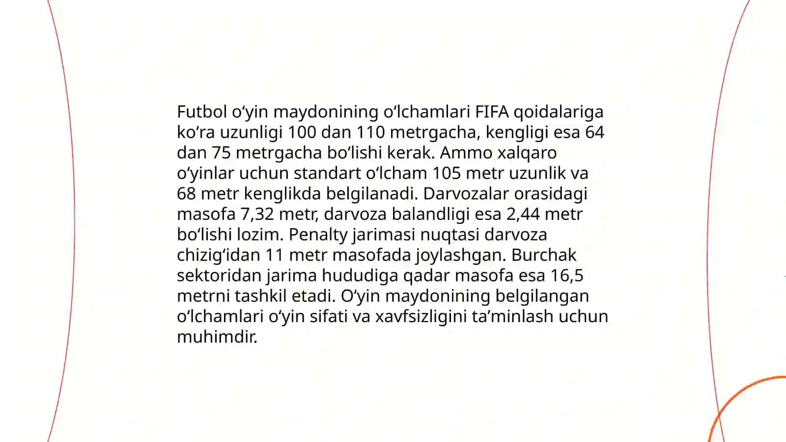 Futbol oʻyinining qoidalari 3