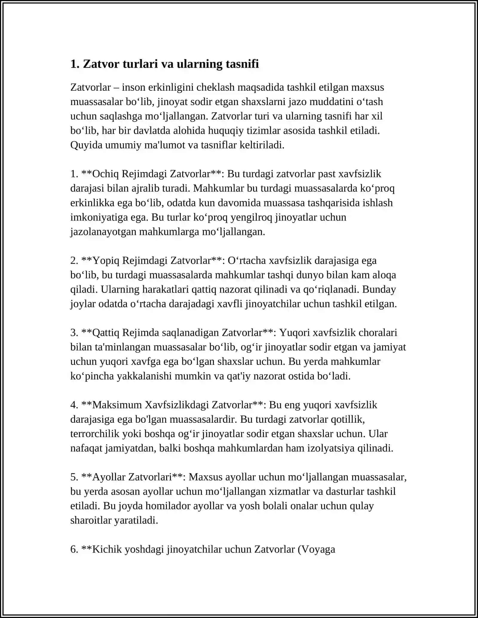 Zatvorlarni Boshqaradigan Mexanizm va Qurilmalar 3