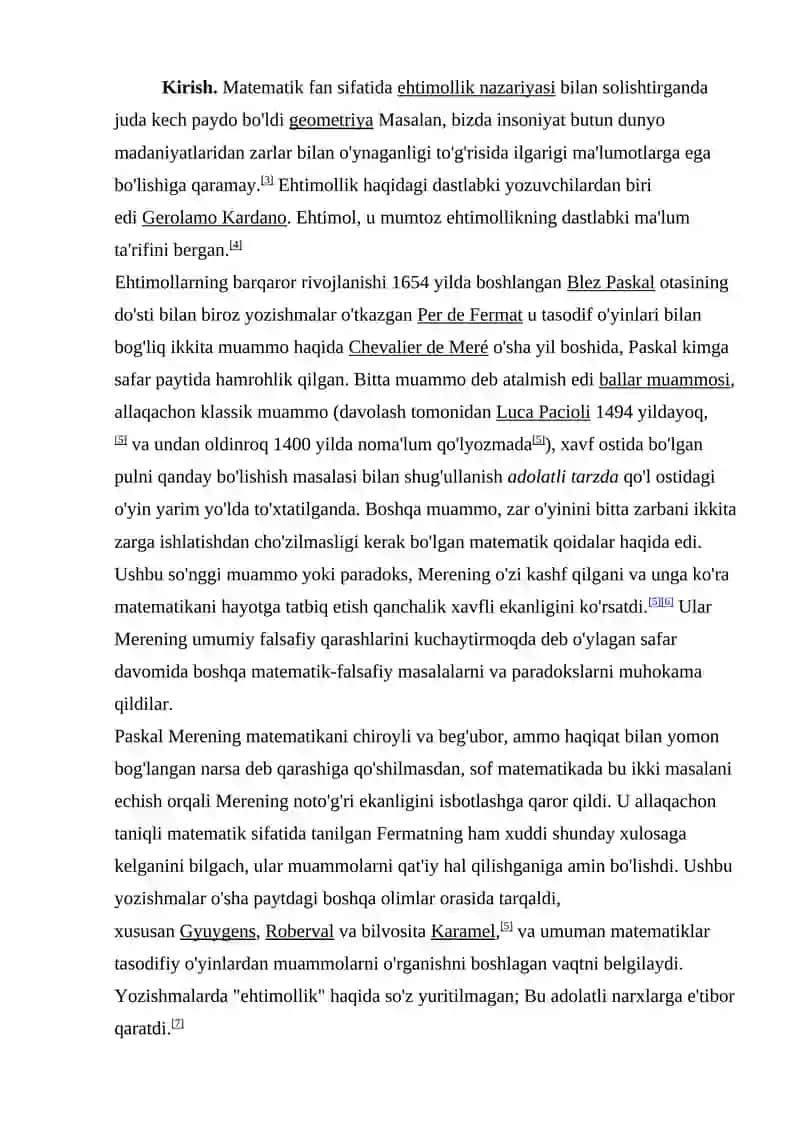 Ehtimoliy klassik va geometrik ta`rifi 3